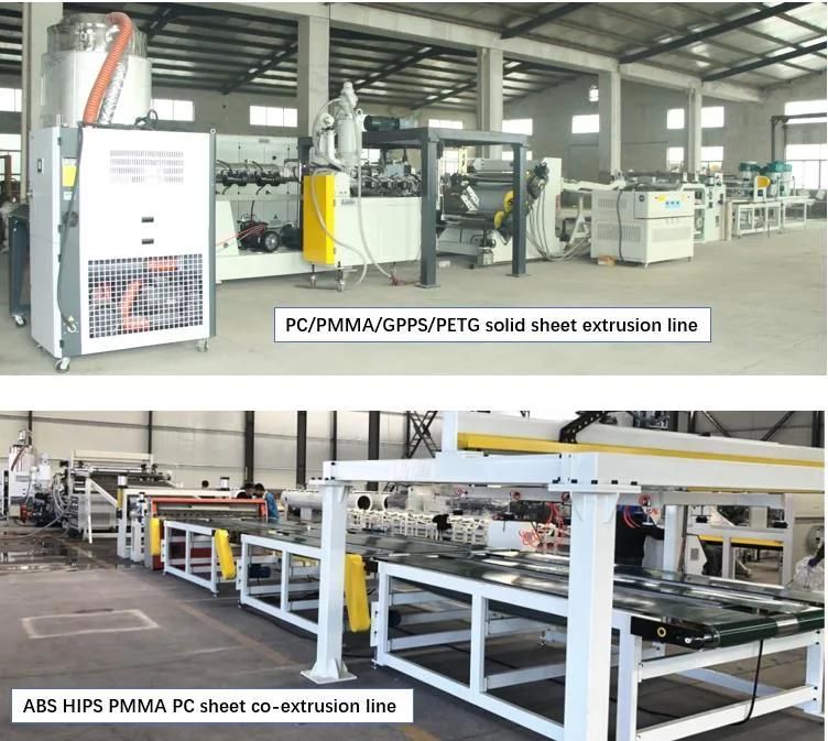 UV Resistance Polycarbonate PC Hollow Grid Sheets Machine Production Line