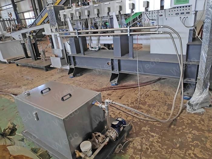 Recycled Plastic Pet Pelletizing Flakes Recycling Machine