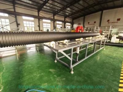 90mm - 315mm Seepage and Drainage Pipes HDPE Dwc Double Wall Corrugated Pipe Extruder ...