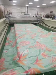 Printing Plastic Shower Curtain Mechanical Production Line