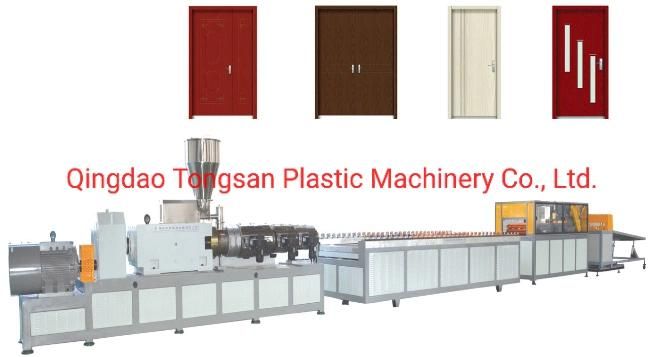 Turnkey Project Wood Plastic Composite WPC PVC Door Making Machine