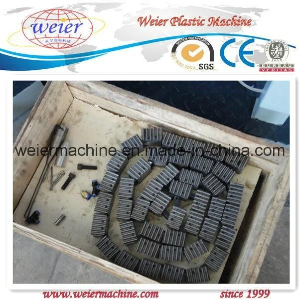 PP PE PVC Corrugated Pipe Production Line