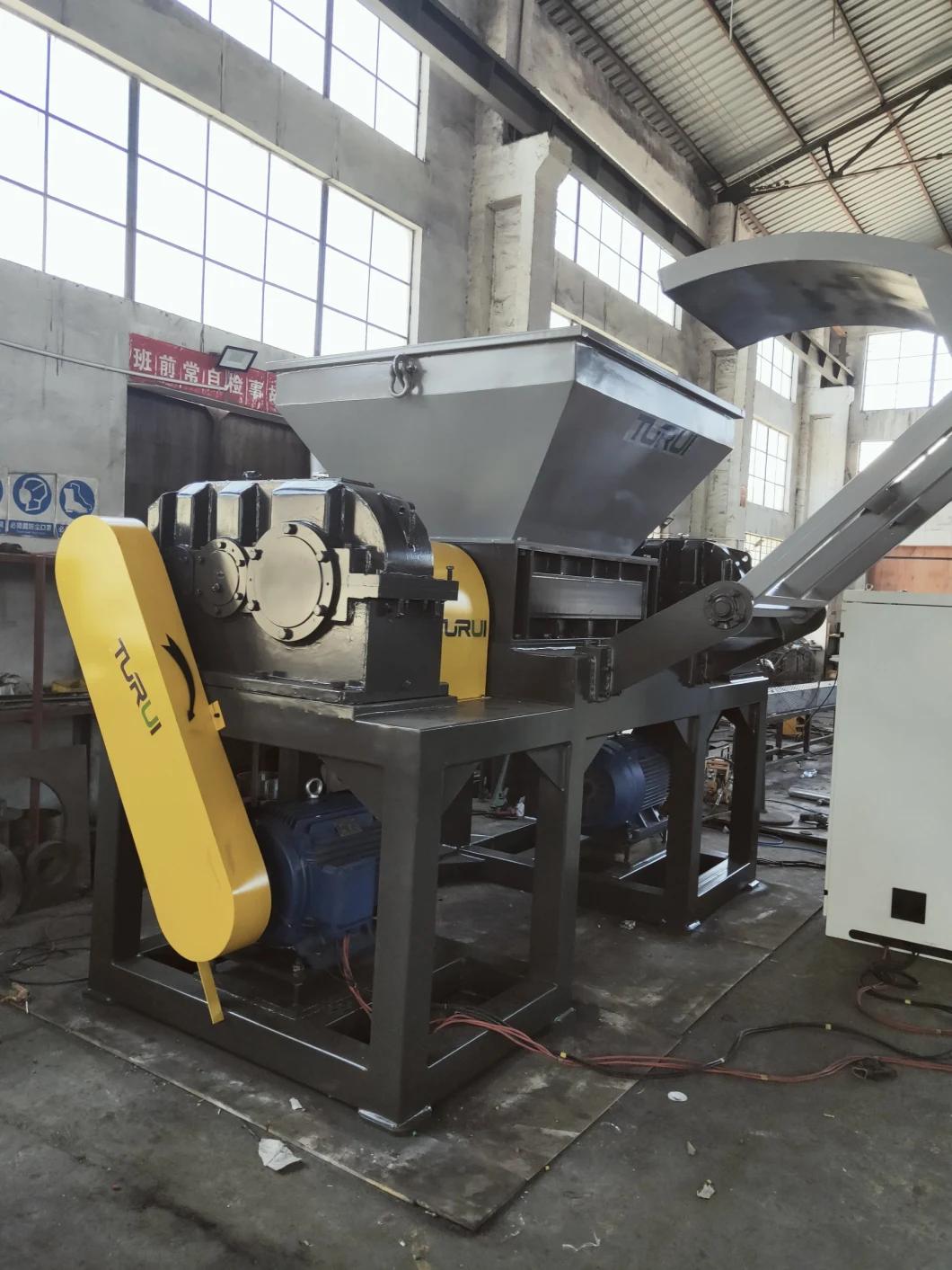 Shredder for Waste Tire/Crusher Machine with Large Torque, Low Noise
