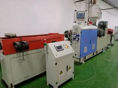 PVC PE Platstic Pipe Single Wall Corrugation Pipe Making Machine