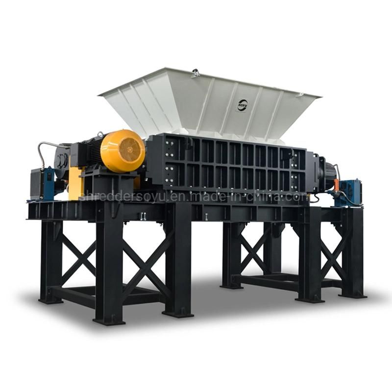 Shredder for Waste Plastic Wood Glass