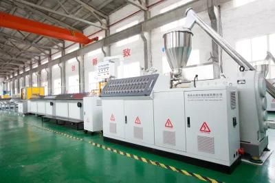 PP PE Recycled Plastic Lumber Wood WPC Decking Lines Extruder Machinery