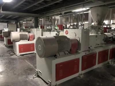 Plastic Luxury Spc PVC Vinyl Floor Flooring Tile Extruder Machine