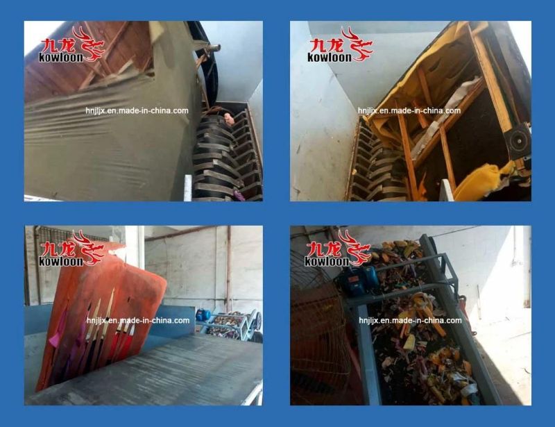 Industrial Double Shaft Foam Shredder Machine