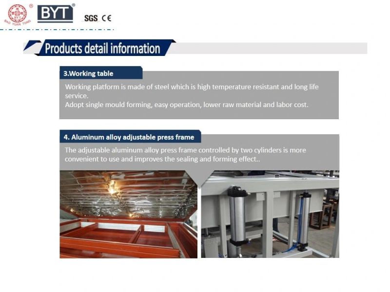 Bytcnc Factory Price Super Discount Acrylic Vacuum Forming Machine for ABS PVC Pet