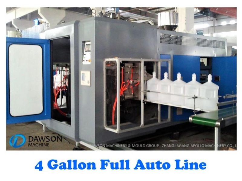 4 Gallons Water Bottle Extrusion Blow Molding Machine Full Auto