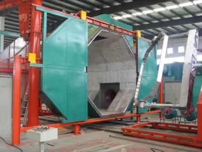 Exported to South America Two Arms Shuttle Rotomolding Machine