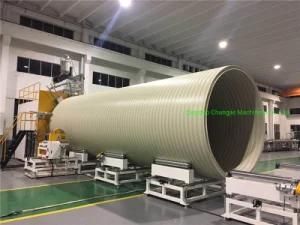 High Ring Stiffness PE Corrguated Pipe Machine