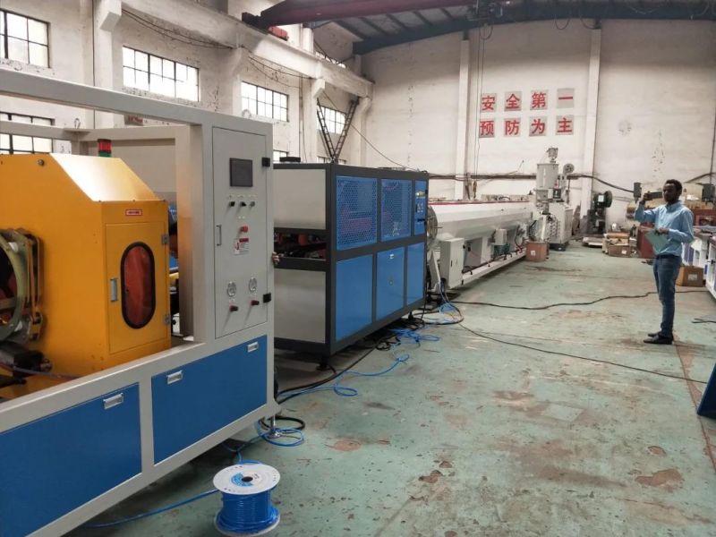 Plastic HDPE PE PPR Water Pipe Production Line Sunrise Machinery