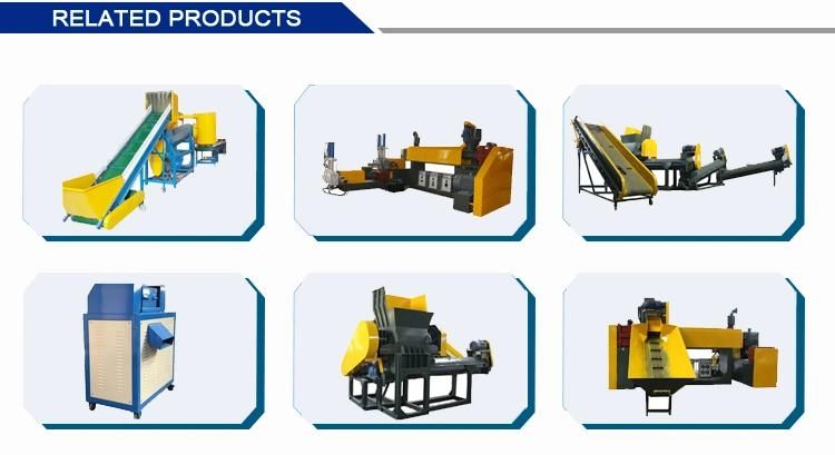 Powerful Machine Hot Sell Plastic Recycling Machinery for Waste Plastic PP Woven Bag Crushing Group