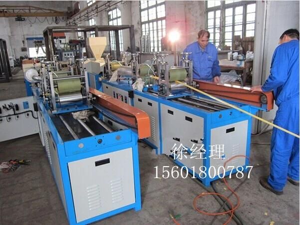 Mop Rod Packing PVC Film Blowing Machine Flat Blow of Barrel Infrared Hot Air Communication