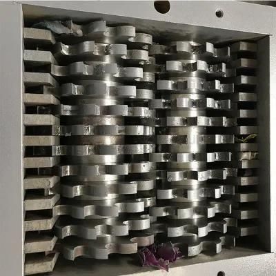 Second Hand Shredder Machine Pi PE Film Bottle Tyre Tire Plastic Shredder Pet PP PE ...