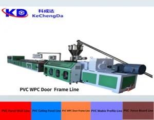 Plastic Door Frame Profile Extrusion Machine