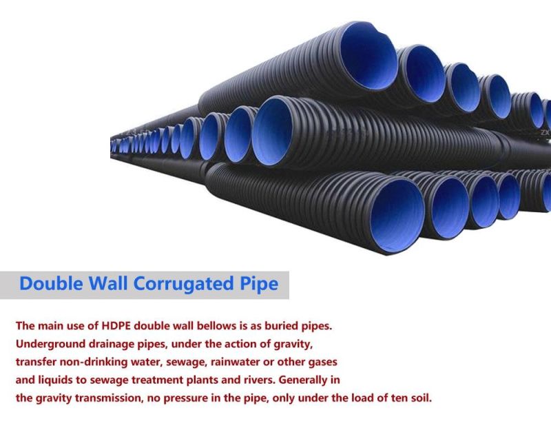 PE/HDPE/LDPE Electrical Conduit Drain Corrugated Pipe Extrusion Making Machine