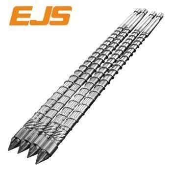 Bimetallic SKD61 Screw for Rubber with Iron&amp; Magnet Powder