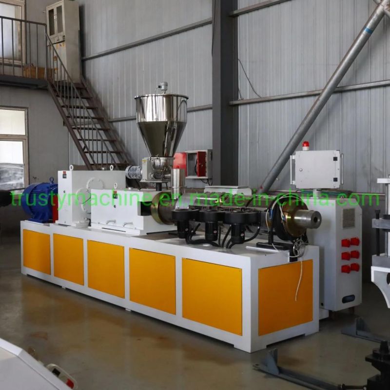 PVC Celuca / Crust Foam Sheet Board Making Extruding Machine