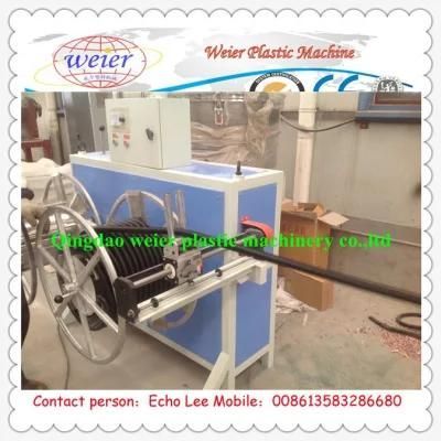 Plastic PP/PE Single Wall Corrugated Pipe Machine