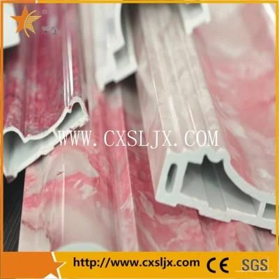 Automatic Plastic Stone PVC Imitation Marble Borderline Extrusion Machine