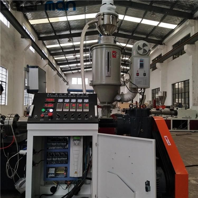 Automatic 1 Color 2 Colors High Quality Molds PVC Resin Shop Price Tag Price Holder Extruder Machine Production Line Pneumatic Cutting Device