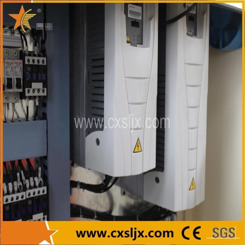 Plastic Machine Conical Twin Screw Extruder for PVC