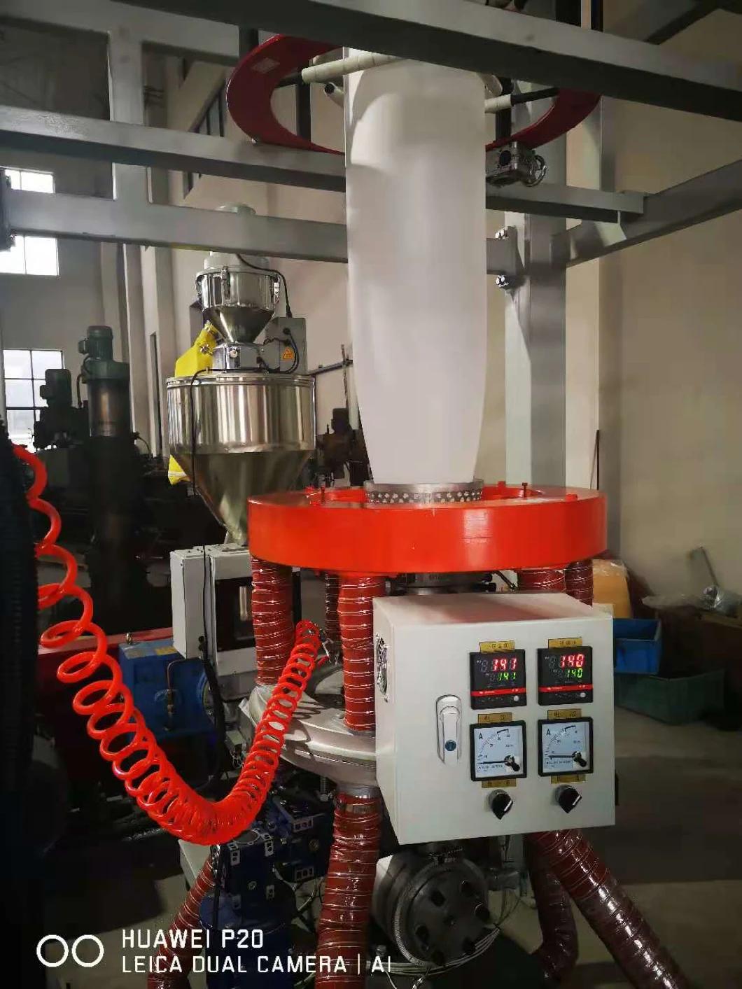 PVC/ Pet/ Pbat/ PLA /Full Biodgardable Film Blowing Machine 500mm High-Quality Shanghai China