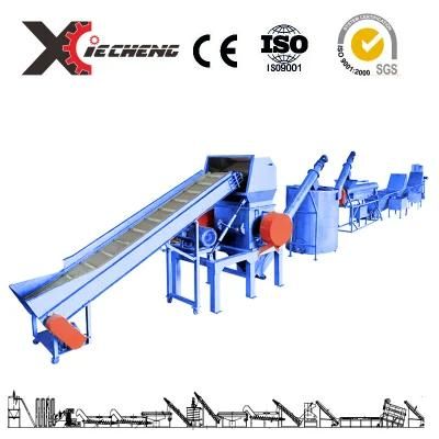 Pet Recycling Plant with Hot Washing Line