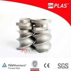 Plastic Extruder Screw Elements Wear and Corrosion Resistant