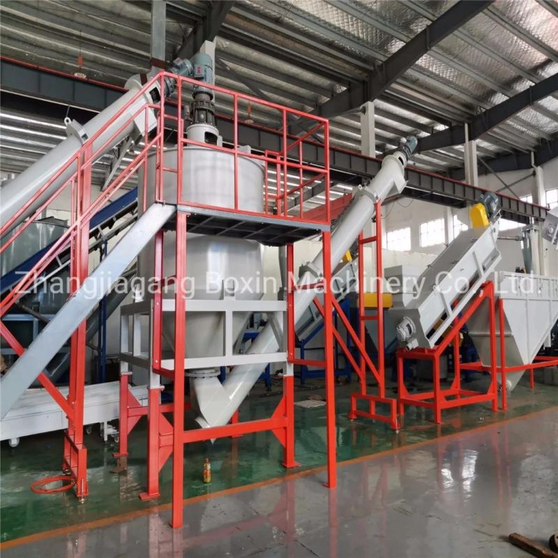 High Capacity PE PP Pet Ld HD Lld BOPP PVC PS ABS EPS EPP EPE Scrap Plastic Recycling