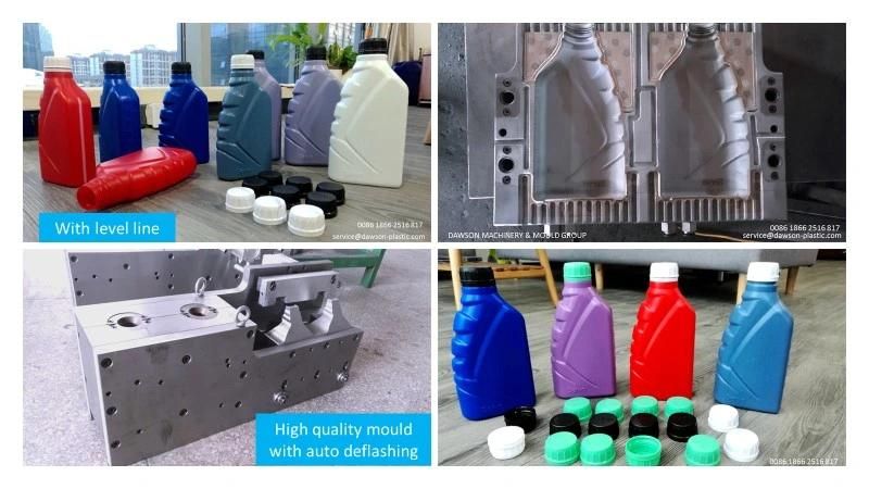 3L HDPE Lubricant Oil Bottle Automatic Blowing Shaping Machine