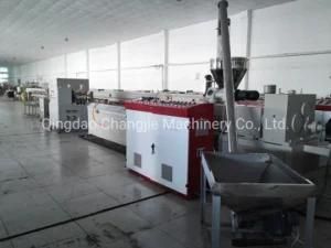 Plastic Extrusion Profiles Machine/ PVC Decoration Corner Tile Trims Production Extrusion ...