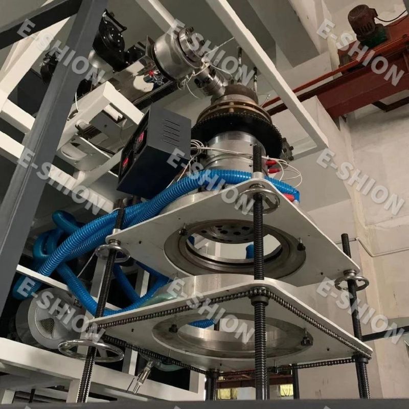 PP Pack Film Extruder Machine/Film Blowing Machine with Rotary Die Head
