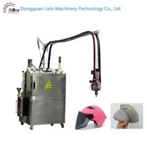 Helmet Motorcycle Safety Helmet PU Poyure Foam Macthane Foam Machine