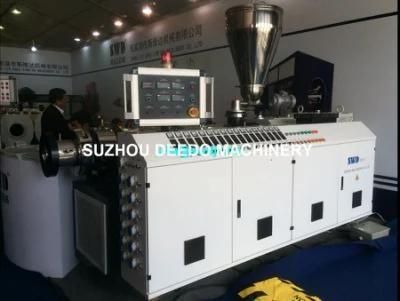 PVC Double Screw Pipe Production Line