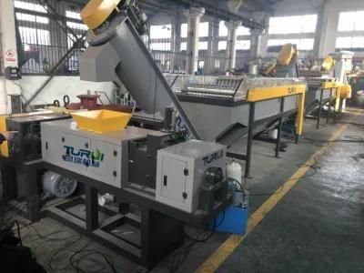CE Approved China Computerized 132kw 200 - 1000 Kg/H PP PE Washing Machine