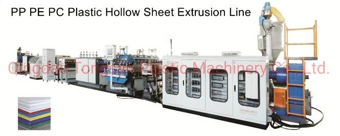 1200 1400 1600 1800 2000 PP Hollow Board Extruder/PP Board Extrusion Line