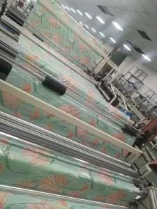 PEVA / PVC / EVA / Automatic Production Line for Plastic Shower Curtain