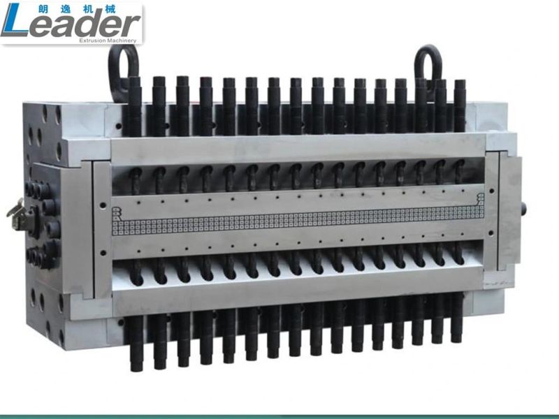 PC U-Lock Module Hollow Profile Sheet Extrusion Line