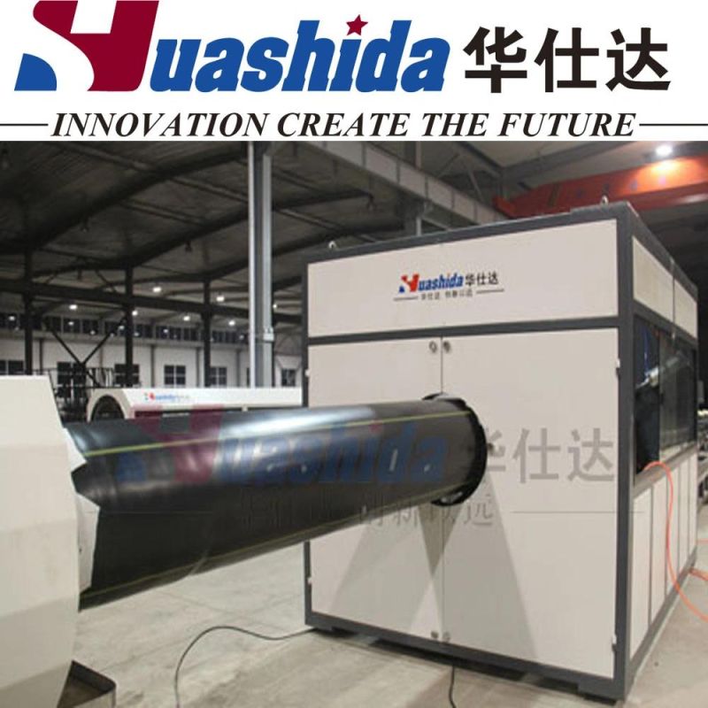 HDPE Water Gas Supplying Solid Pressure Pipe Extrusion Line