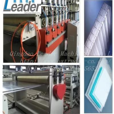 High Quality PP/PC Hollow Plate Extrusion Machinery