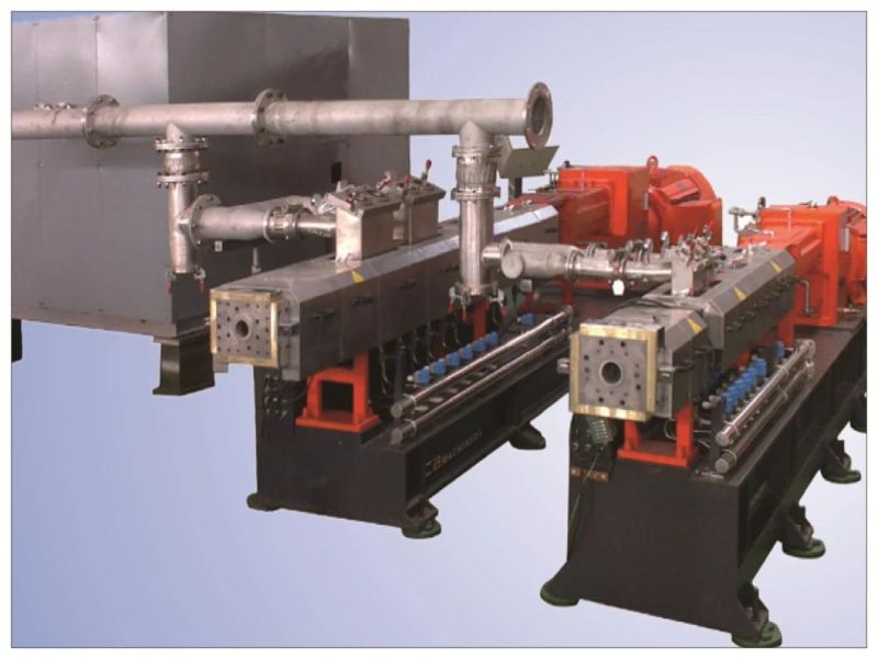Jwell Twin Screw Dryer-Free Vented Pet Sheet Extrusion Machine