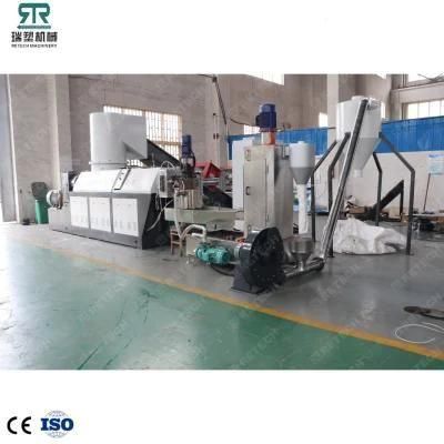 Film Pelletizing Line Washed LLDPE LDPE PP PE Bags and Film Compactor Granulator