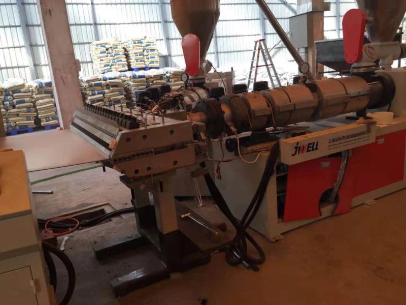 Jwell PVC Hollow Roof Sheet Extrusion Machine