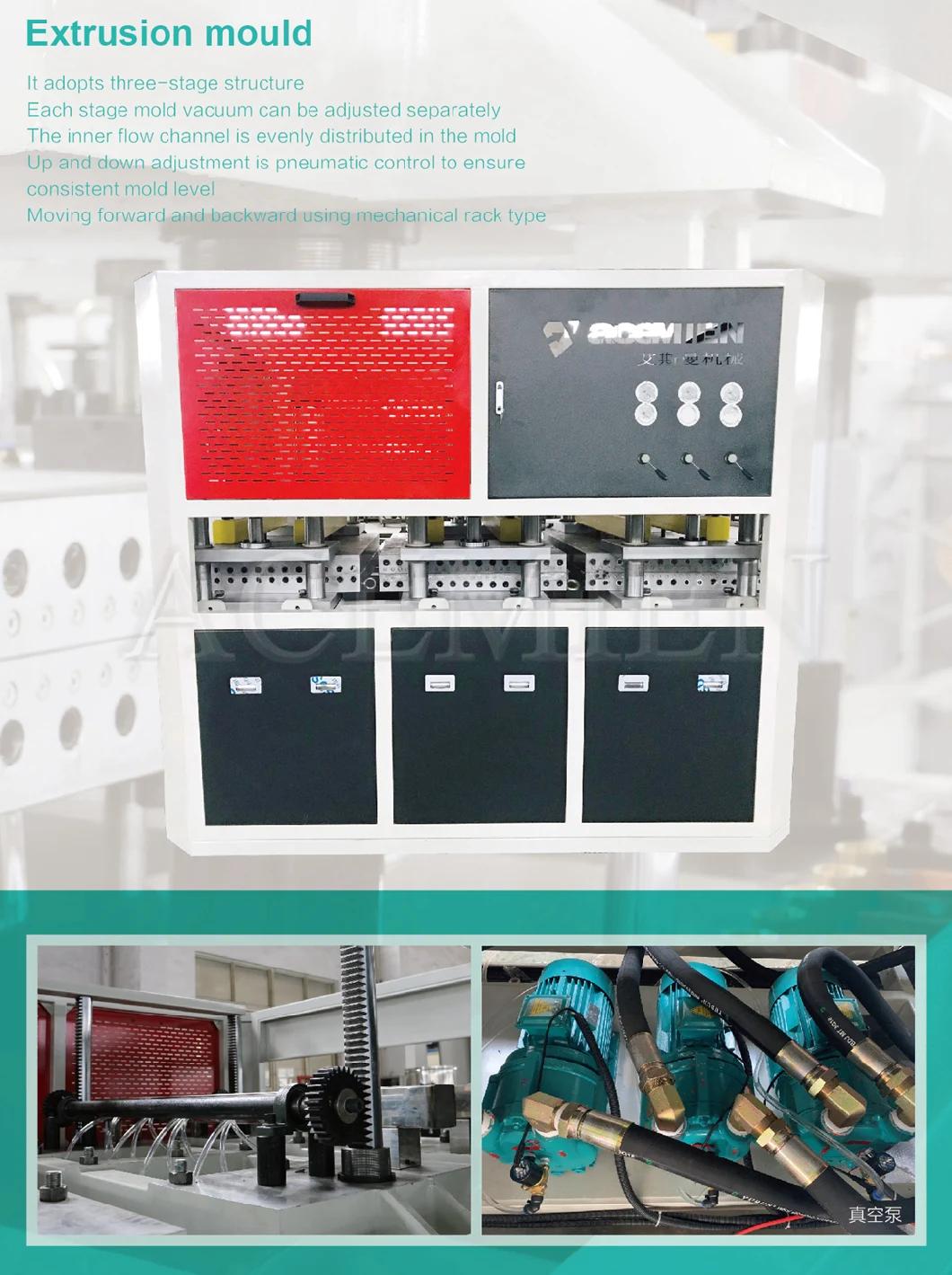 PP Hollow Construction Formwork Materials Plastic Building Concrete Shuttering Making Machine