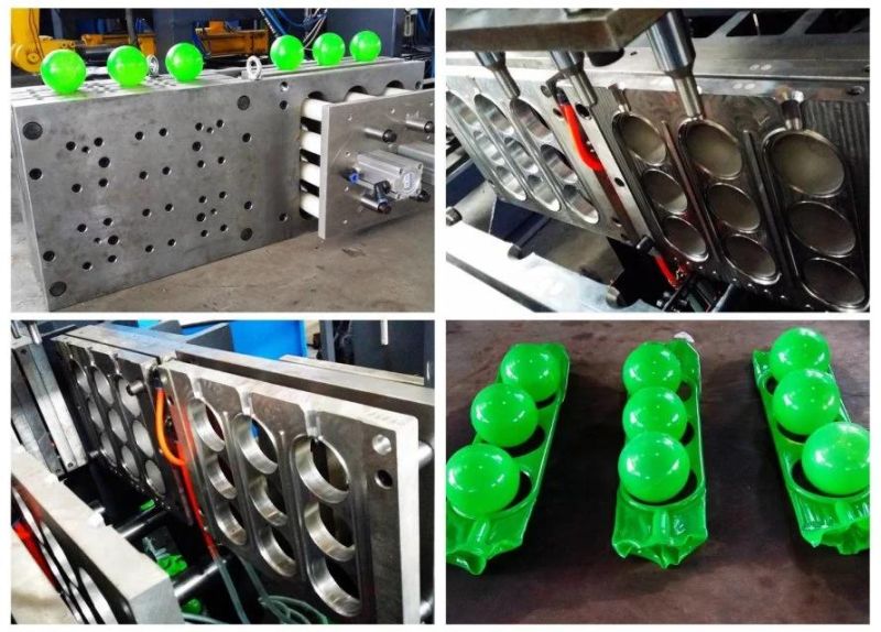 Two Station Plastic Ocean Ball Full Automatic Blow Moulding Machine