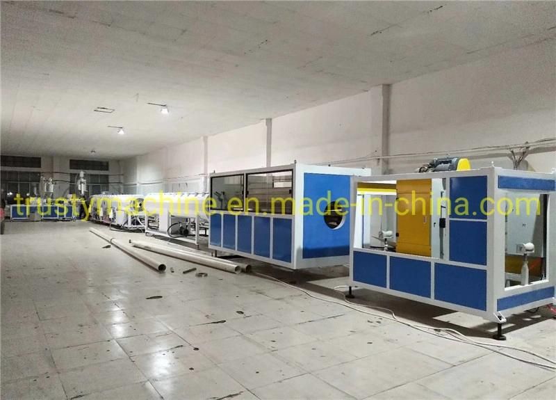 High Capacity PE/HDPE Water Supply Pipe Extruder Machine/Water Pipe Extrusion Line Machine