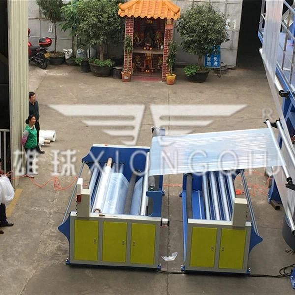 3200mm ABA 3 2 Layer HDPE LDPE PE Blown Film Extruder Agriculture Polyethylene Plastic Film Blowing Machine